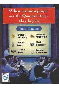 Quantex - When business people see the Quantex story, they buy it.