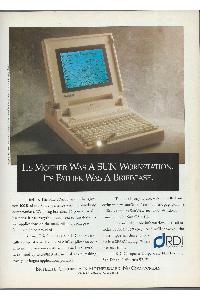RDI Computer Corp. - It's mother was a Sun Workstation its father was a briefcase