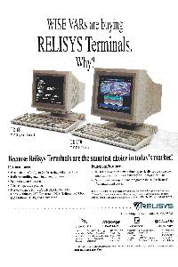 Relisys - WISE VARs are buying Relisys Terminals why?