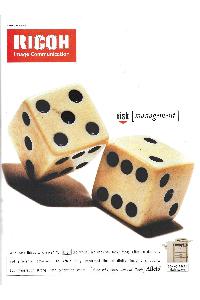 Ricoh Company Ltd. - Risk Managment