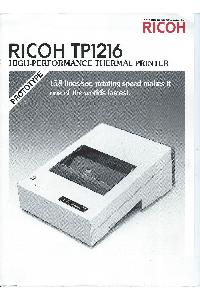 Ricoh Company Ltd. - Ricoh TP1216
