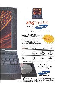 Samsung - SENS-Pro500 From Samsung. The Power Of Mobility