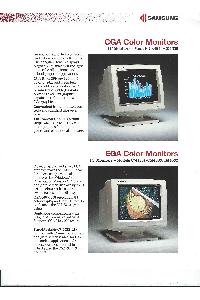 Samsung - CGA Color monitors / EGA Color monitors