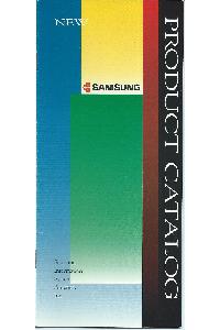 Samsung - Product catalog 1991