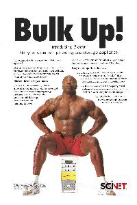 SciNet Inc. - Bulk Up! Introducing Blaser.