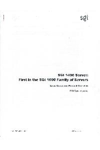 Silicon Graphics (SGI) - SGI 1400 Server