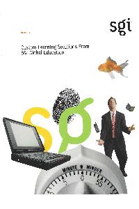 Silicon Graphics (SGI) - Custom Learning Solutions From SGI Global Education