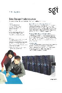 Silicon Graphics (SGI) - Data Storage Implementation
