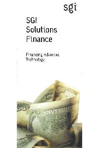 Silicon Graphics (SGI) - SGI Solutions Finance