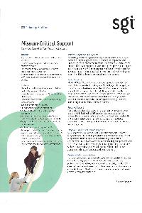 Silicon Graphics (SGI) - Mission-Critical Support