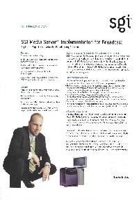 Silicon Graphics (SGI) - SGI Media Serveff Implementation for Broadcast