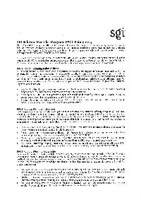Silicon Graphics (SGI) - SGI Solution Provider Program: PACT Points 1-2-3