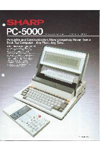 SHARP PC-5000