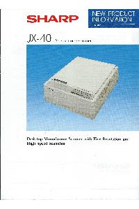 Sharp - JX-40 Monochrome scanner