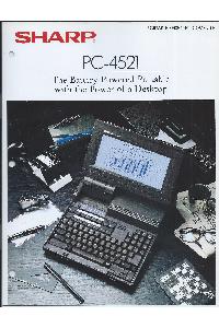 Sharp - PC-4521