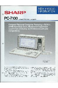 Sharp - PC-7100 Compact Personal Computer