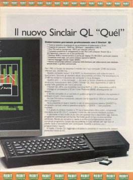 Sinclair Ltd. - Il nuovo Sinclair QL 'Que'l'