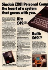 Sinclair Ltd. - ZX81 personal computer