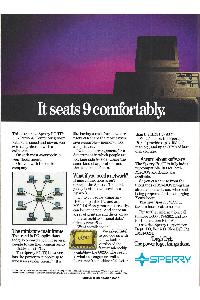 Sperry Corp. (Unisys) - It seats 9 comfortably.