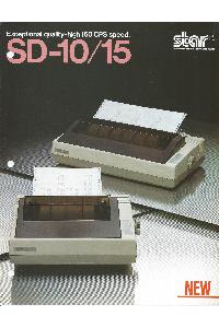 Star Micronics Inc. - SD-10/15