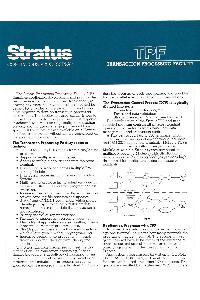 Stratus Computer Inc. - TPF - Transaction Processing Facility