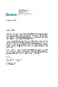 Stratus Computer Inc. - 