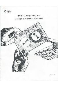Sun Microsystems - Catalyst program application