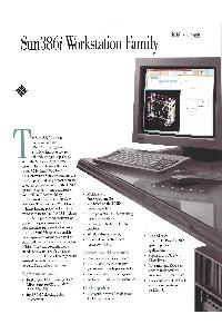 Sun Microsystems - Sun386i Workstation Family