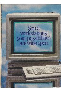 Sun Microsystems - Sun-3 workstations: your possibilities are wide open.