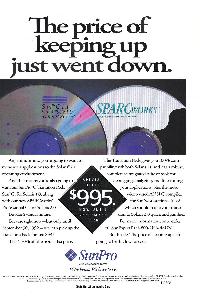 Sun Microsystems - The price of keeping up just went down.