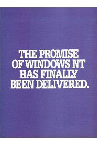 Sun Microsystems - The promise of Windows NT has finally been delivered.