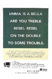 Sun Microsystems - Umma is a bella are you treble rebel rebel on the double to some trouble.