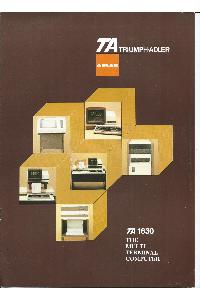 Triumph Adler (Pertec) (Royal Business Machines) - TA 1630