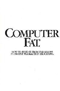Tandem Computers Inc. - Computer Fat 