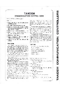 Tandem Computers Inc. - Tandem Communication Controller