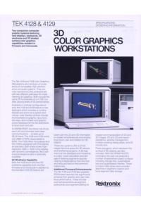 Tektronix - 3D color graphics workstations