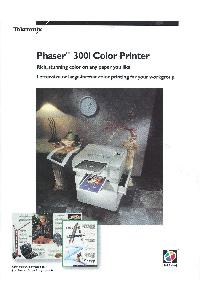 Tektronix - Phaser 300i Color Laser Printer
