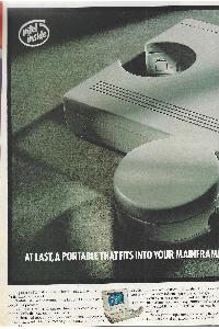 Toshiba - At last, a portable that fits into your mainframe