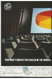 Toshiba - You won't find better colour in the cinema