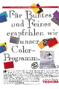 Toshiba - Füt Buntes und Feines ...