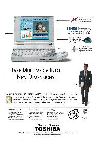 Toshiba - Take multimedia into new dimensions.