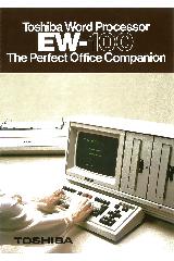 Toshiba - Toshiba Word Processor EW-100 the perfect office companion