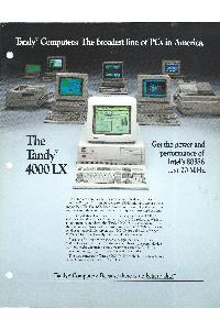 Tandy Corp. - The Tandy 4000LX