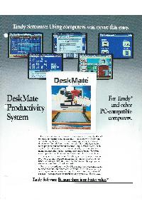 Tandy Corp. - Tandy DeskMate Productivity System