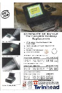 Twinhead Internationl Corp. - Slimnote Se Range The Complete Desktop Replacement
