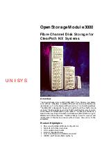 Unisys - Open Storage Module 3000 - ClearPath NX
