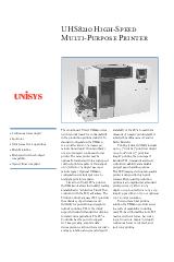 Unisys - UHS8210 High-Speed - Multi-Purpose Printer