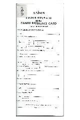 Unisys - Cande reference card