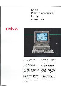 Unisys - Unisys Personal Workstation2 Family PW2 Series 300/10