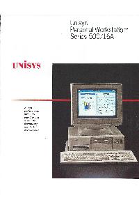 Unisys - Unisys Personal Workstation2 Series 500/16A